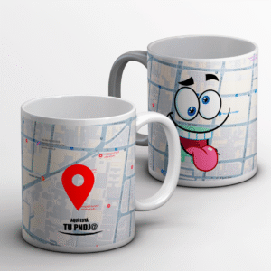 Taza personalizada Maps 1101