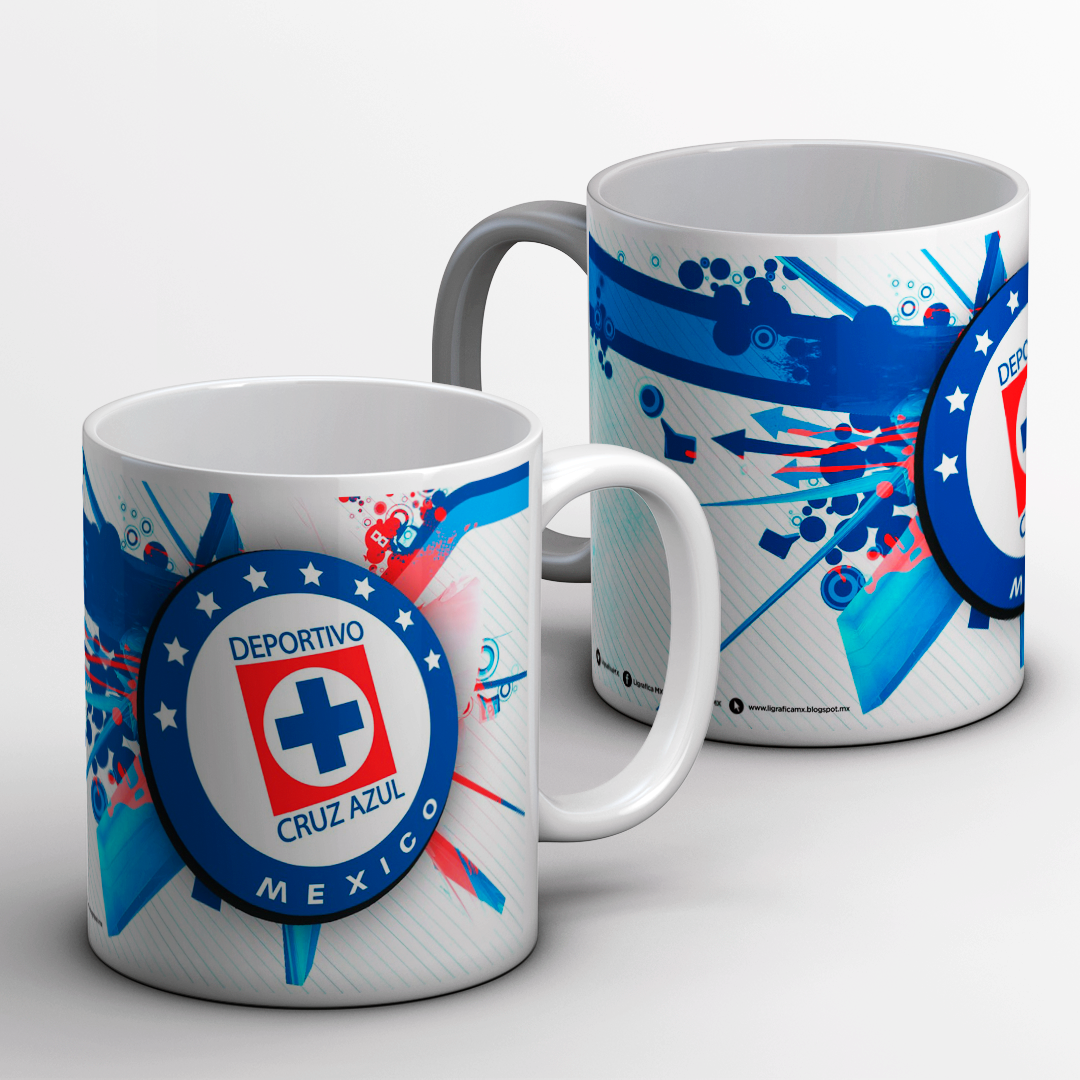 Taza personalizada Cruz Azul 1106