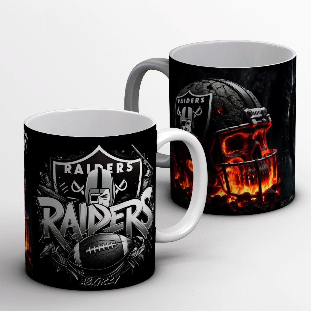 Taza personalizada Raiders 1105