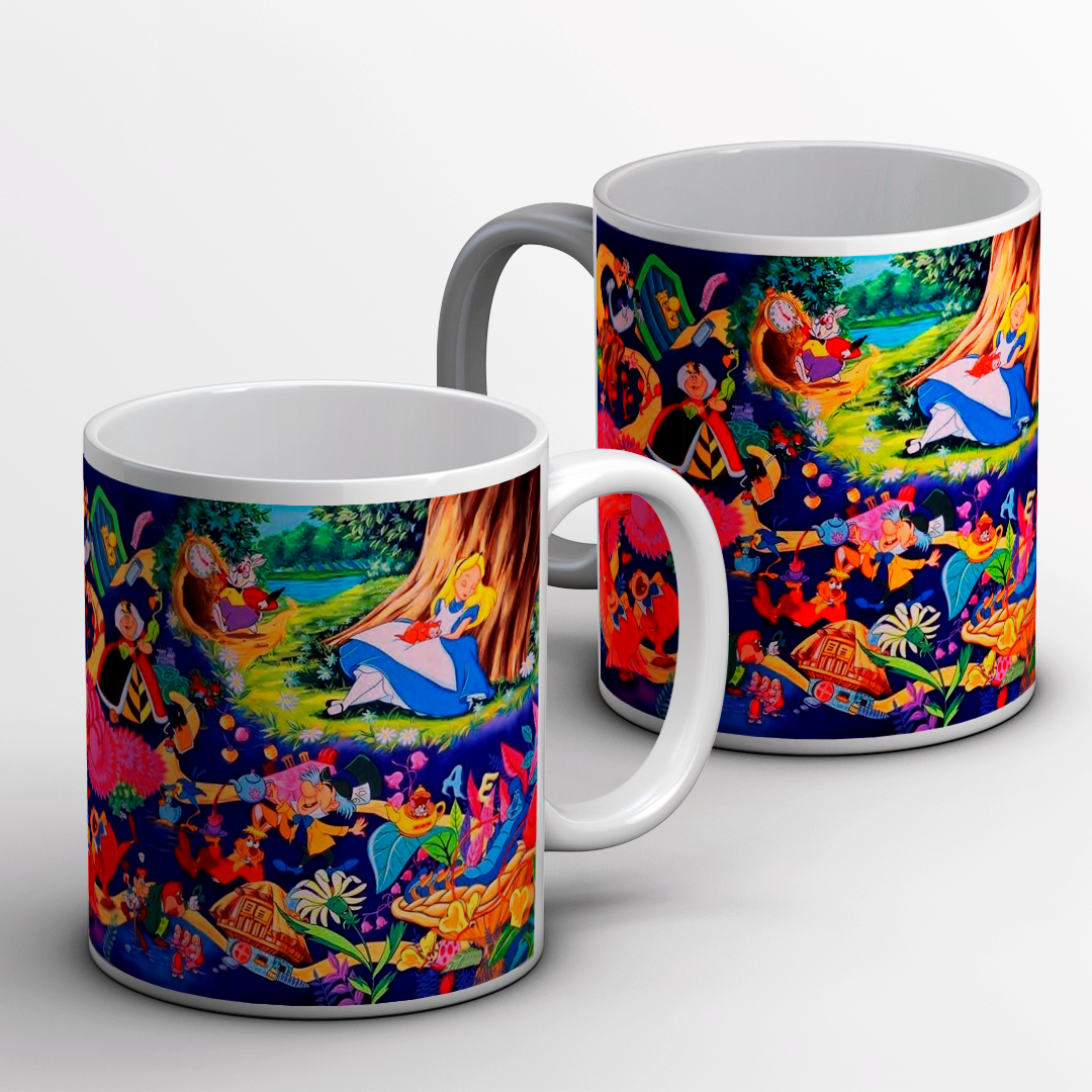 Taza Sublimada Alicia a Color