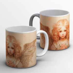 Taza Sublimada Ángel a Color