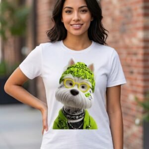 Playera Estampada Perro Urbano
