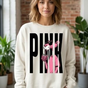 Sudadera Pink Panther Unisex