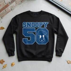 Sudadera Snoopy 50 Negra